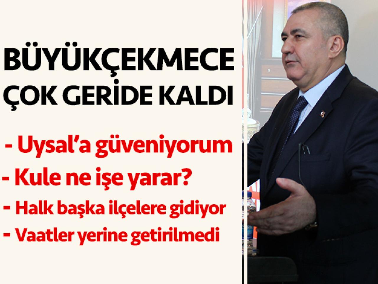 Büyükçekmece çok geride kaldı