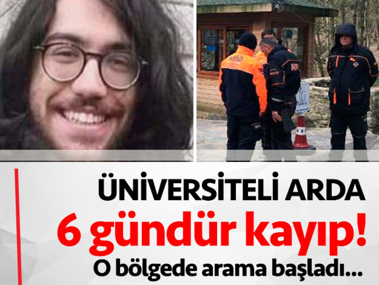 Üniversite öğrencisi Arda Duman nerede?