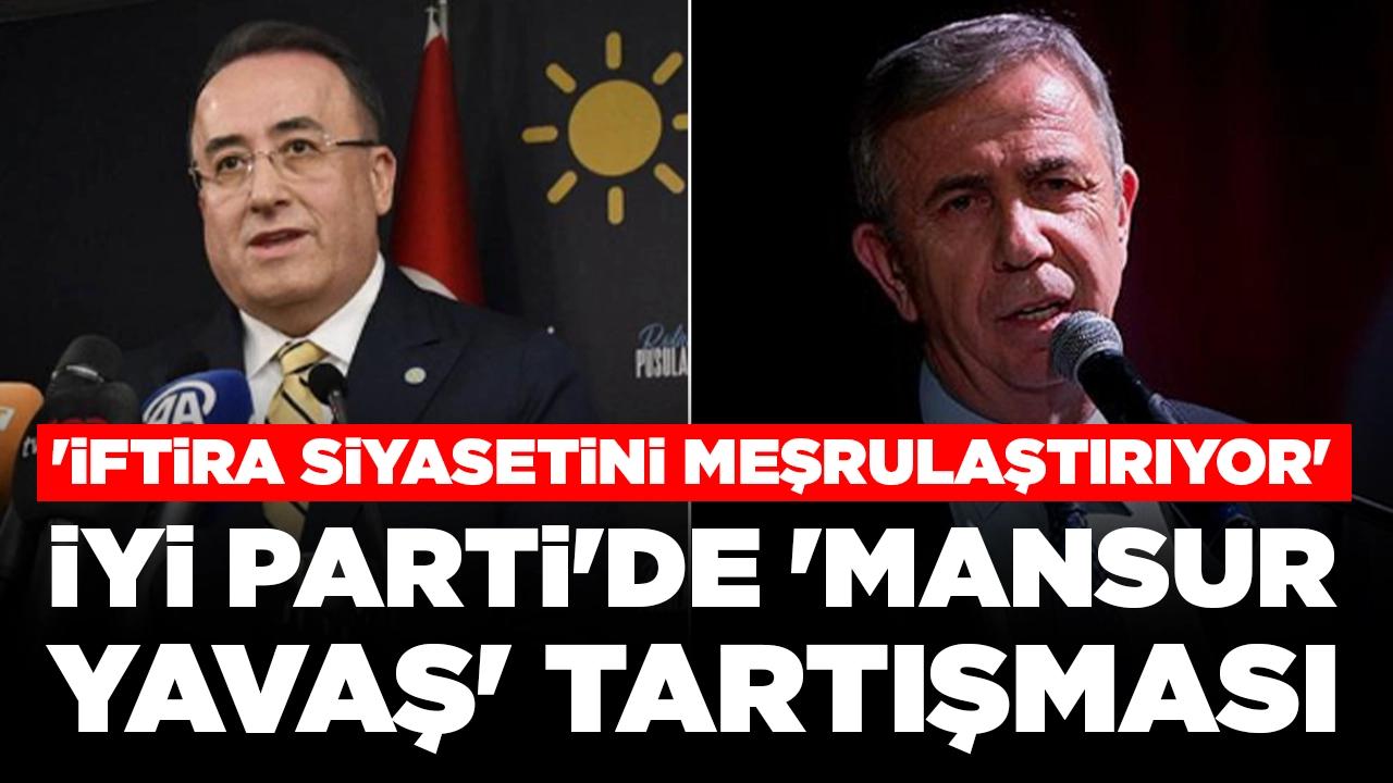 Cengiz Topel Yıldırım'ın 'Mansur Yavaş' açıklamaları tartışma yarattı: 'İyi Parti kimsenin intikam aparatı olamaz'