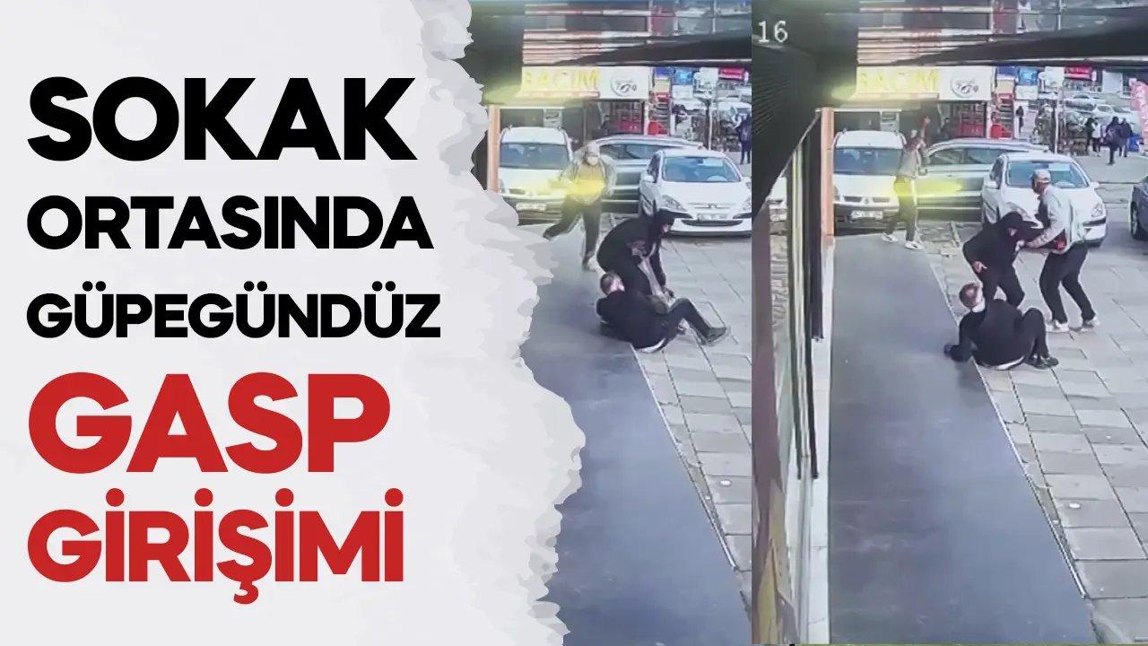 Güpegündüz gasp teşebbüsünde bulunan şüpheliler yakalandı