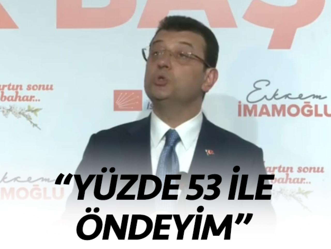 Ekrem İmamoğlu'ndan seçim için flaş açıklama!