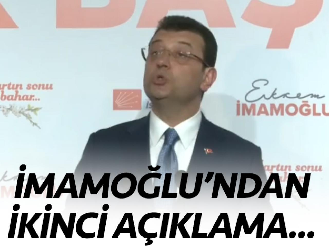 Ekrem İmamoğlu: Açıklamamdan sonra veri girişi yavaşladı