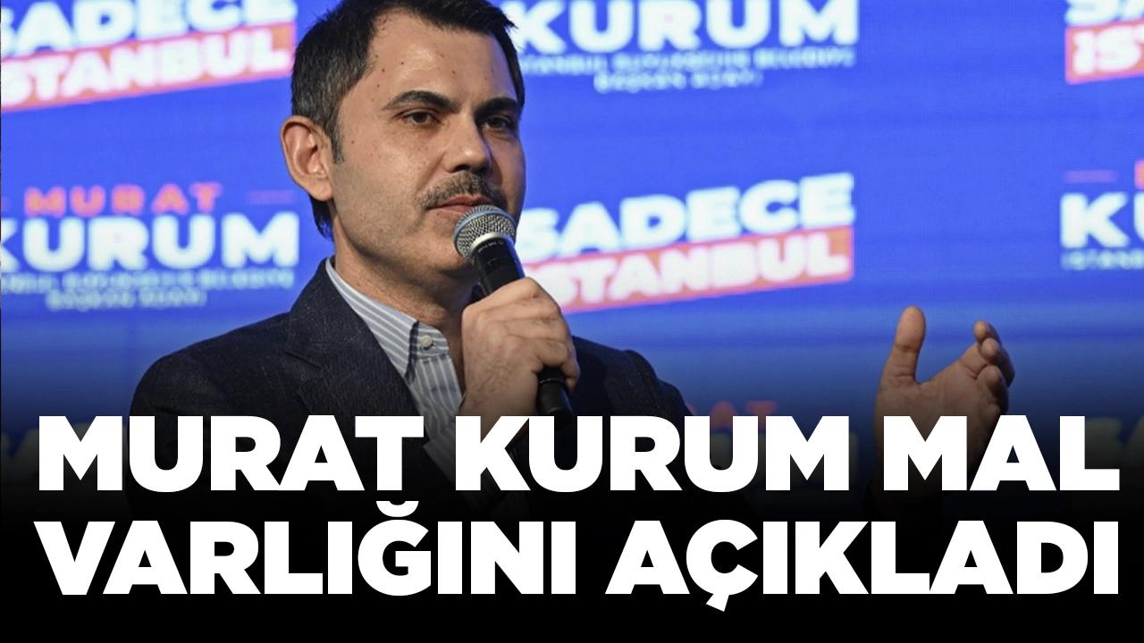 Murat Kurum mal varlığını resmen açıkladı