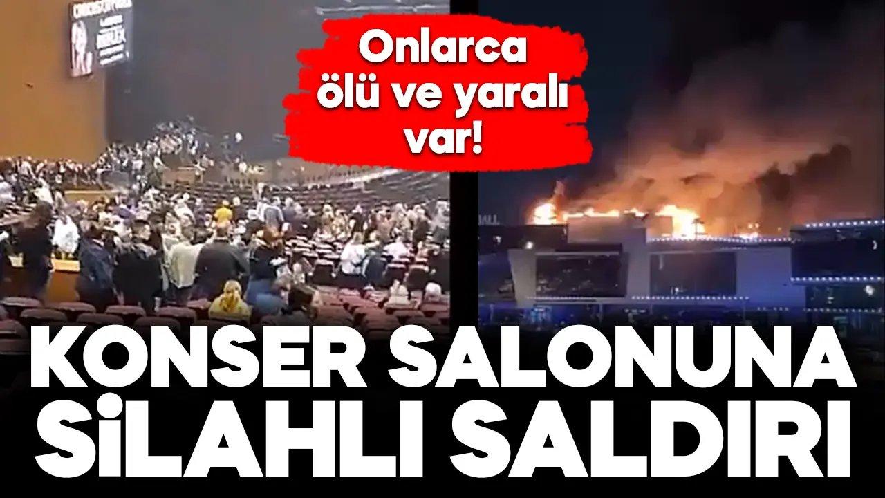 Moskova'da silahlı saldırı: Çok sayıda ölü ve yaralı var!