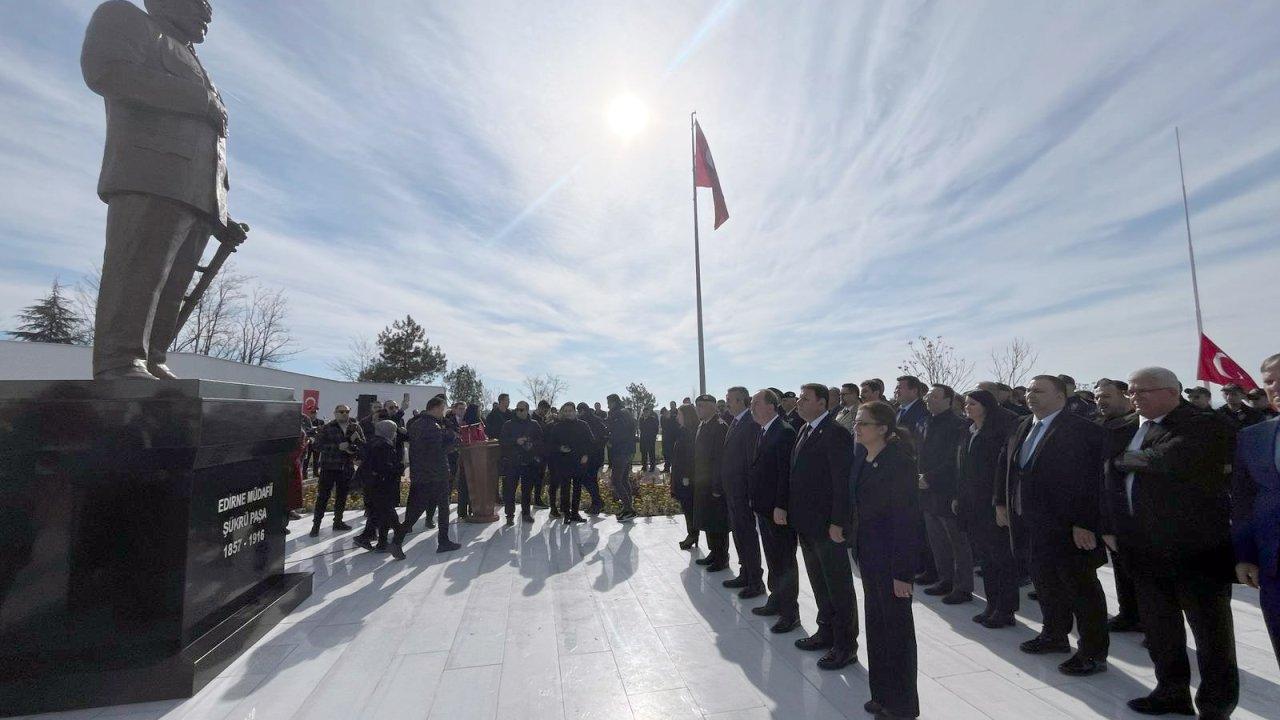 Edirne'de Balkan şehitleri anıldı