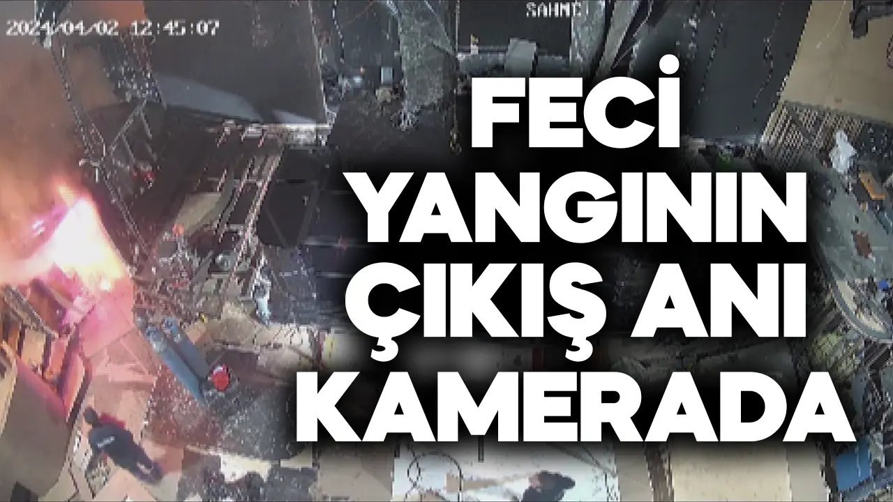 Gece kulübü yangınının çıkış anı kamerada