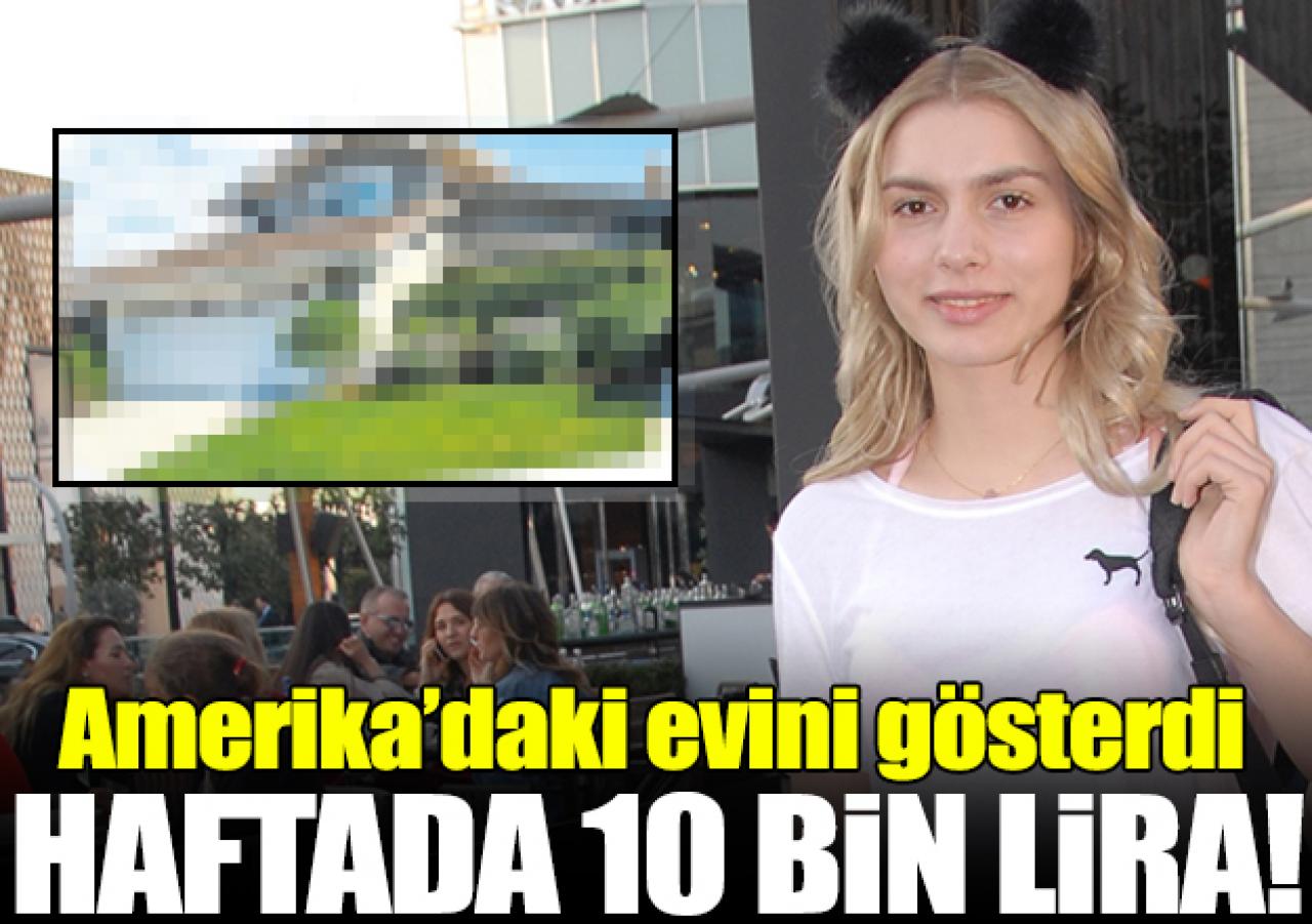 Aleyna Tilki yeni evinde