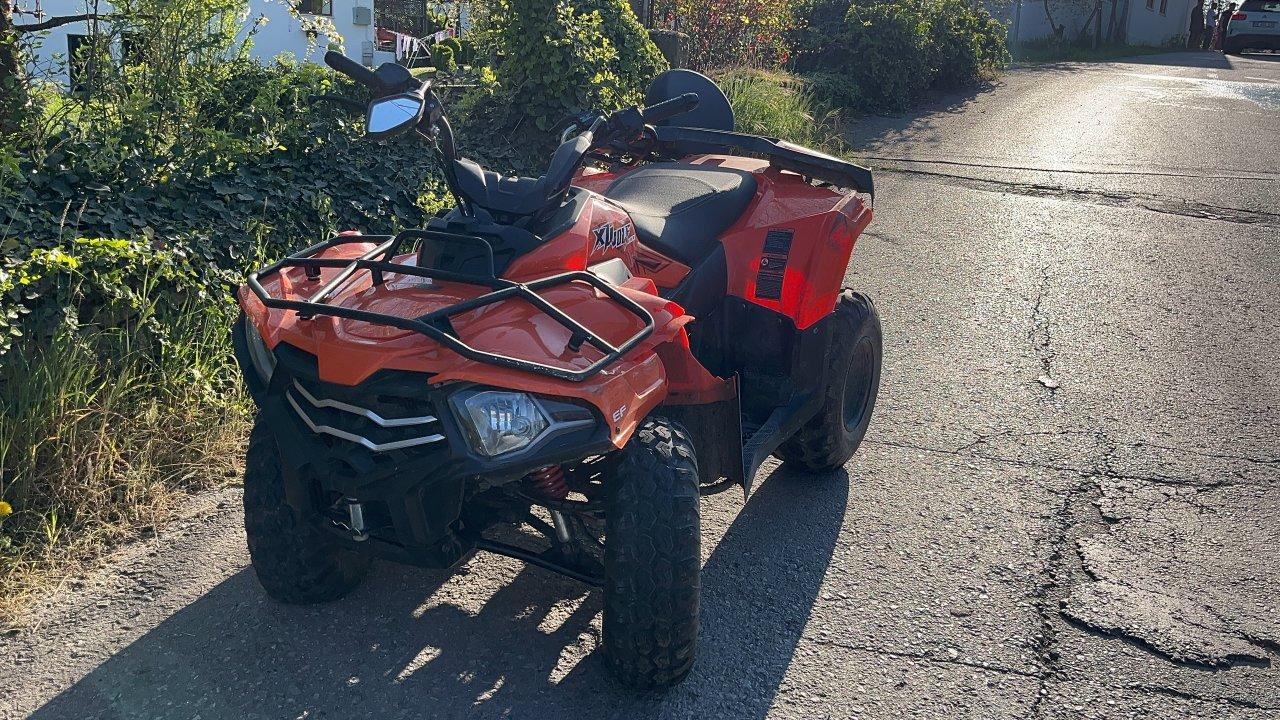 Otomobil ile ATV çarpıştı: 2 yaralı