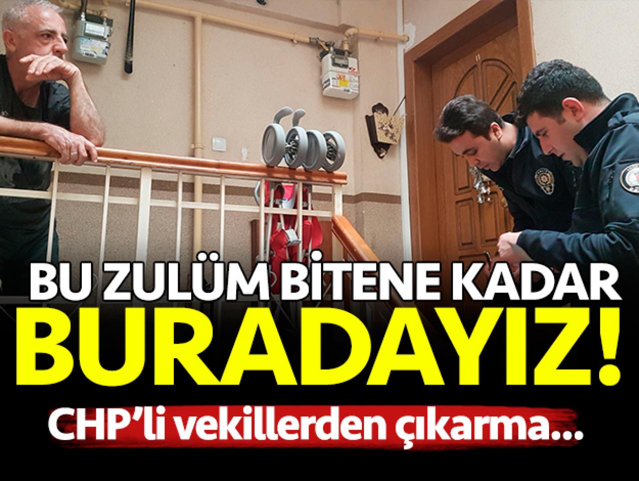 Bu zulüm bitene kadar buradayız