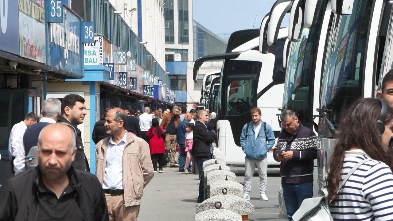 15 Temmuz Demokrasi Otogarında dönüş hareketliliği