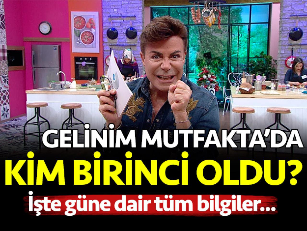 Gelinim Mutfakta 11 Nisan Perşembe izle kim birinci oldu - Çeyrek altın kim kazandı