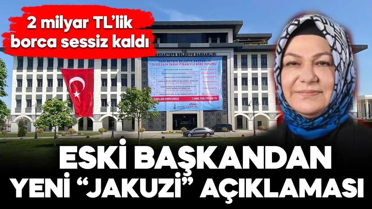 2 milyar TL’lik borç bırakan eski başkandan yeni “jakuzi” açıklaması!