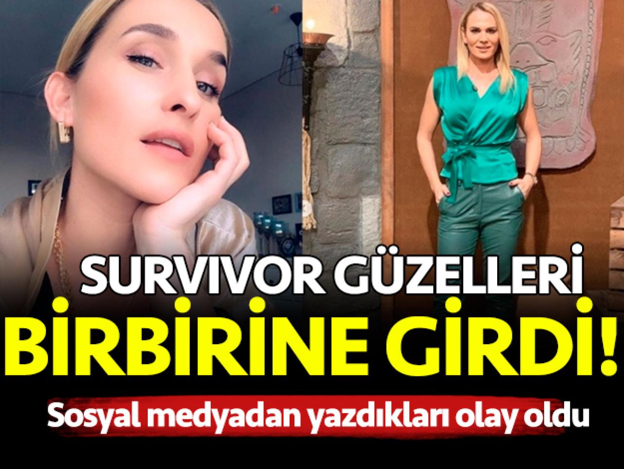 Survivor yarışmacıları Nagihan Karadere ve Sema Aydemir birbirine girdi!