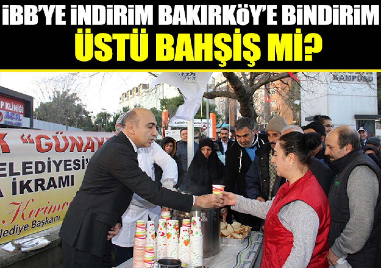 Üstü bahşiş mi!