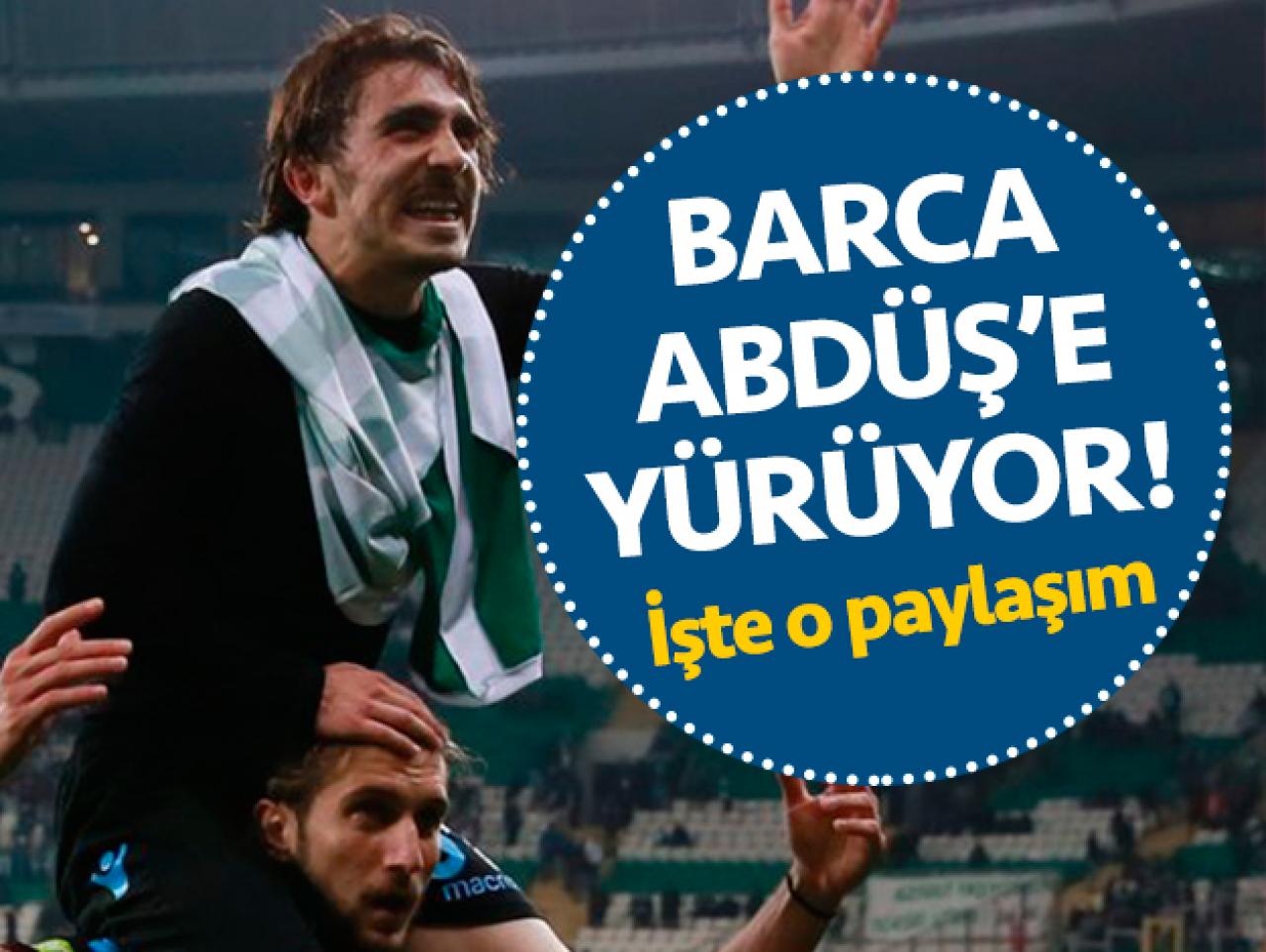 Barcelona Abdülkadir Ömür'e yürüyor! İşte o paylaşım