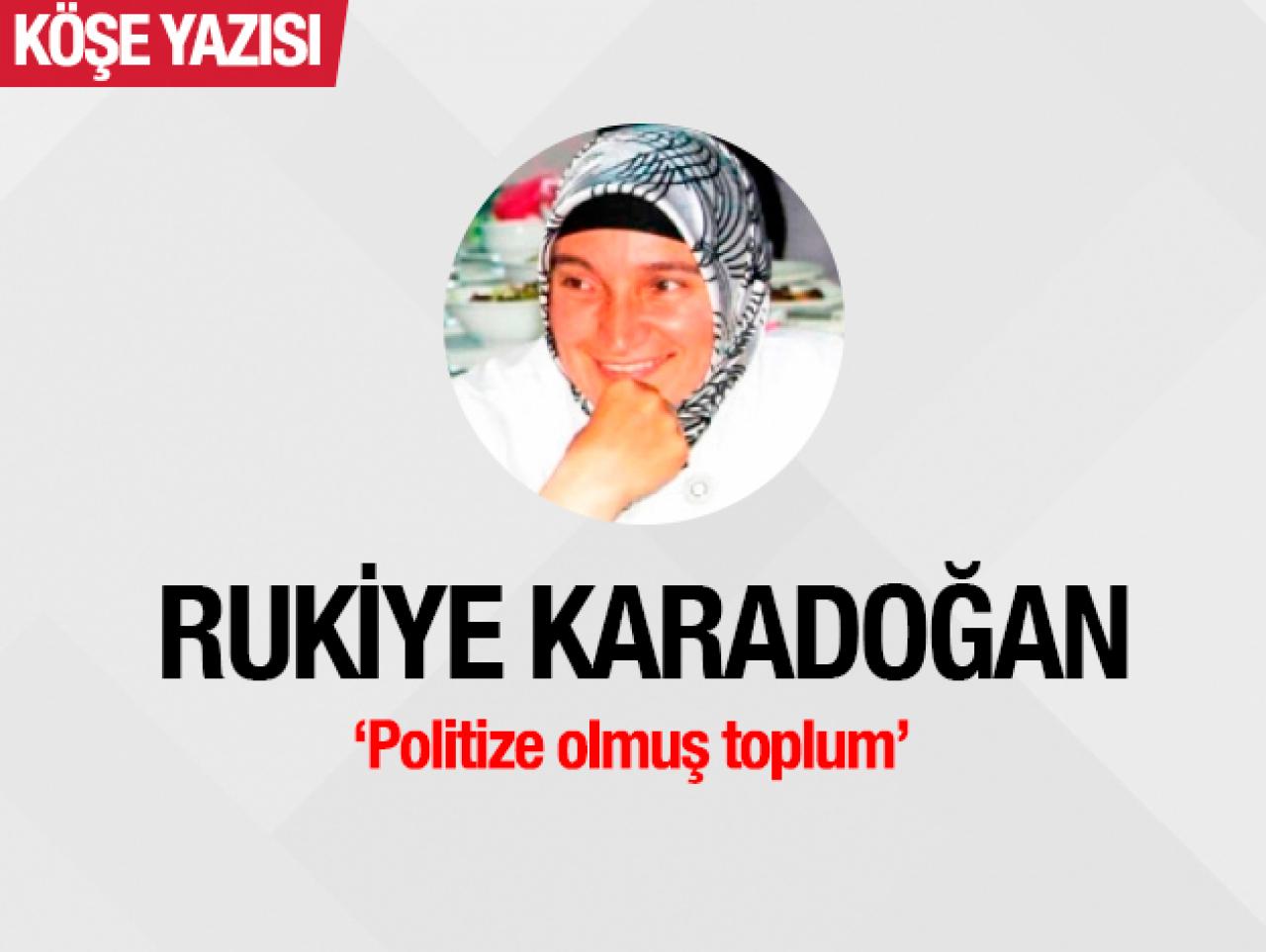 Politize olmuş toplum