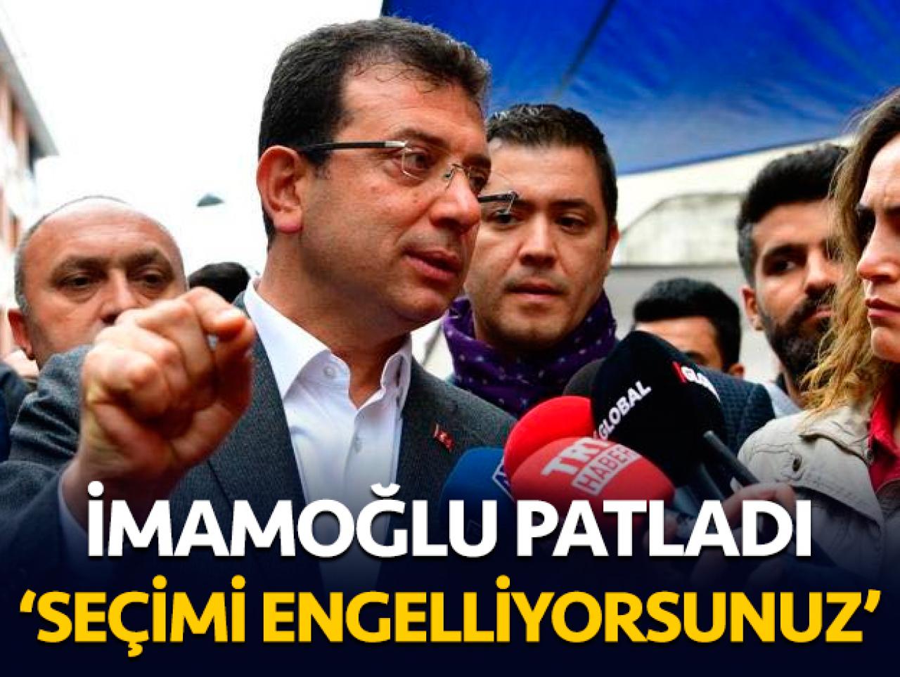 İmamoğlu'ndan tepki: Seçimi engelliyorsunuz!