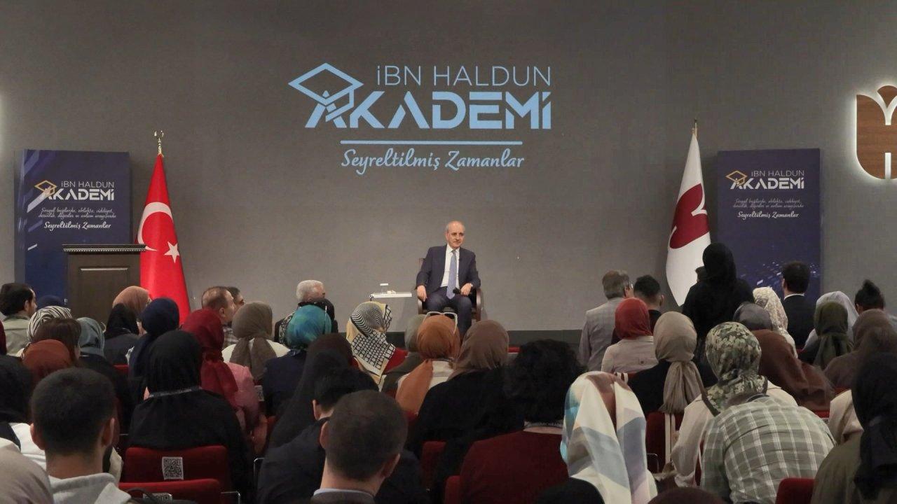 TBMM Başkanı Kurtulmuş ‘Nasıl yaşadılar; Sabahattin Zaim’ konulu panele katıldı