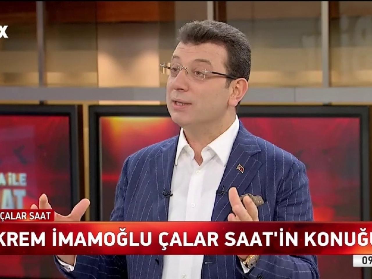 Ekrem İmamoğlu FOX TV Çalar Saat 18 Nisan Perşembe canlı yayın izle