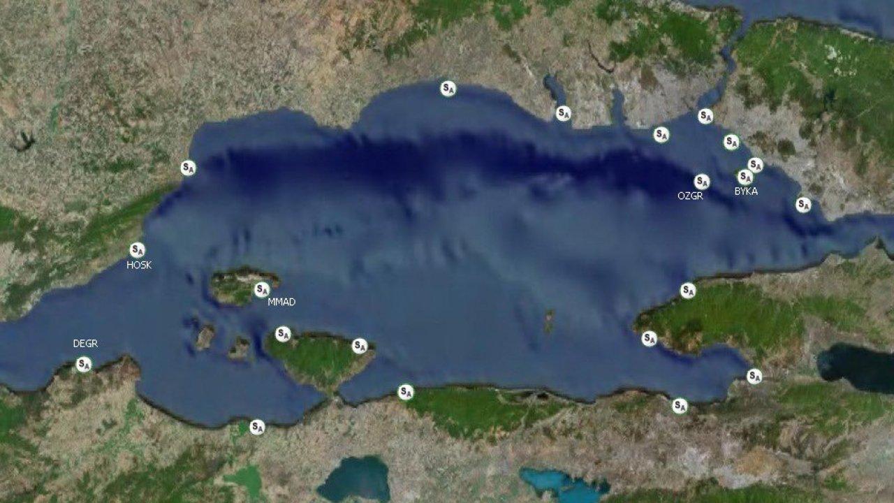 Marmara Denizi'nde yeni 19 tsunami erken uyarı istasyonu devreye alındı