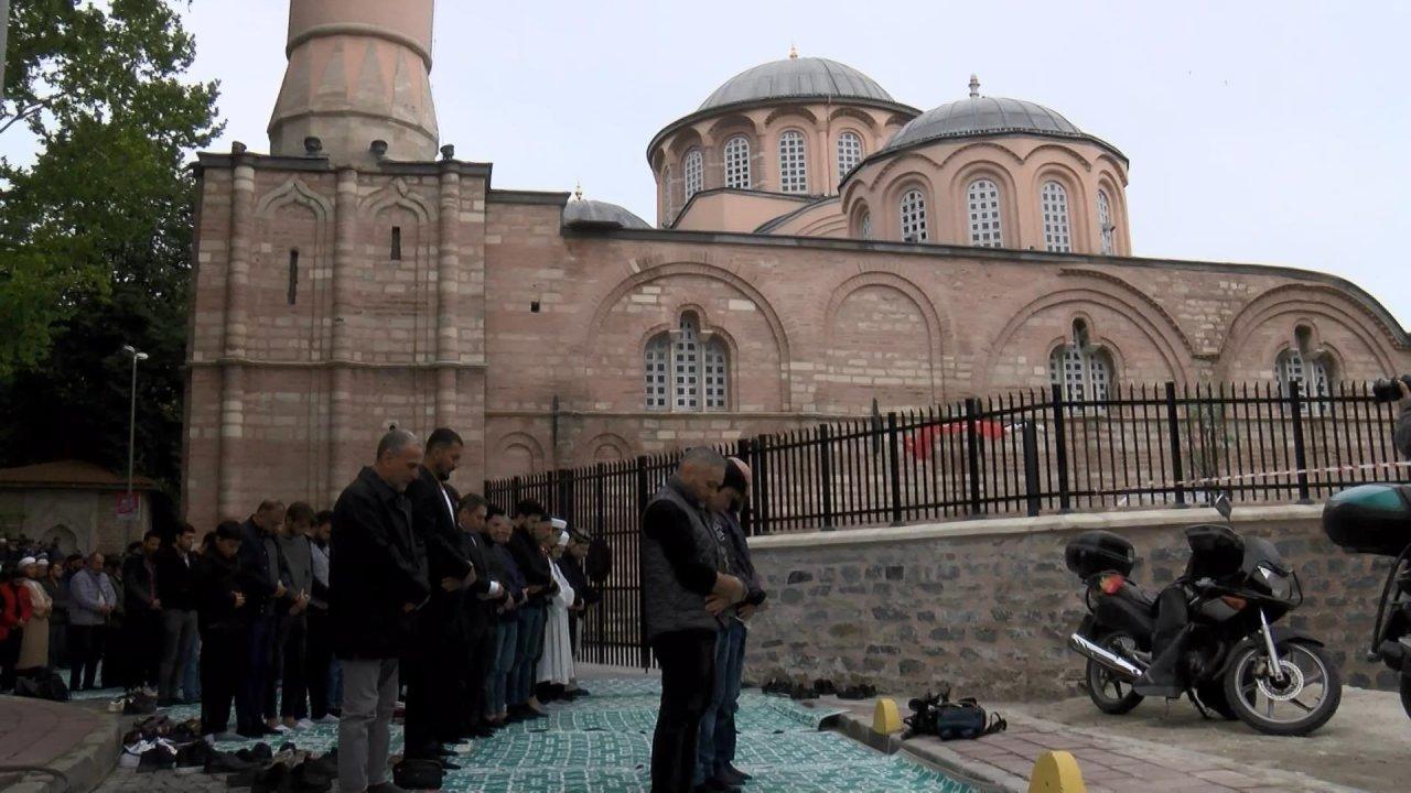 Kariye Camii’nde 79 yıl sonra ilk cuma namazı