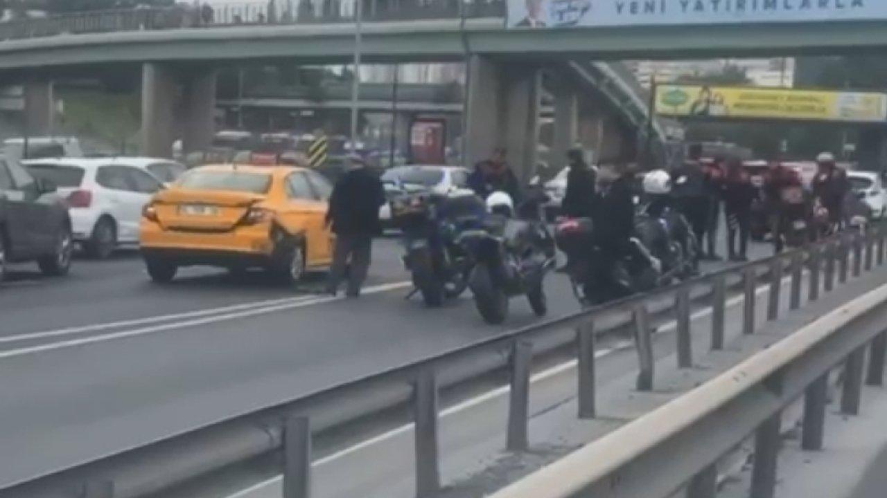 İstanbul'da motosikletli polis ekibi kaza yaptı: 2 polis yaralı