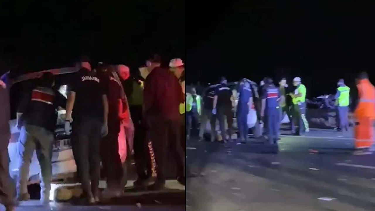 Ters yöne giren otomobil kazaya neden oldu: 2 ölü, 1 yaralı