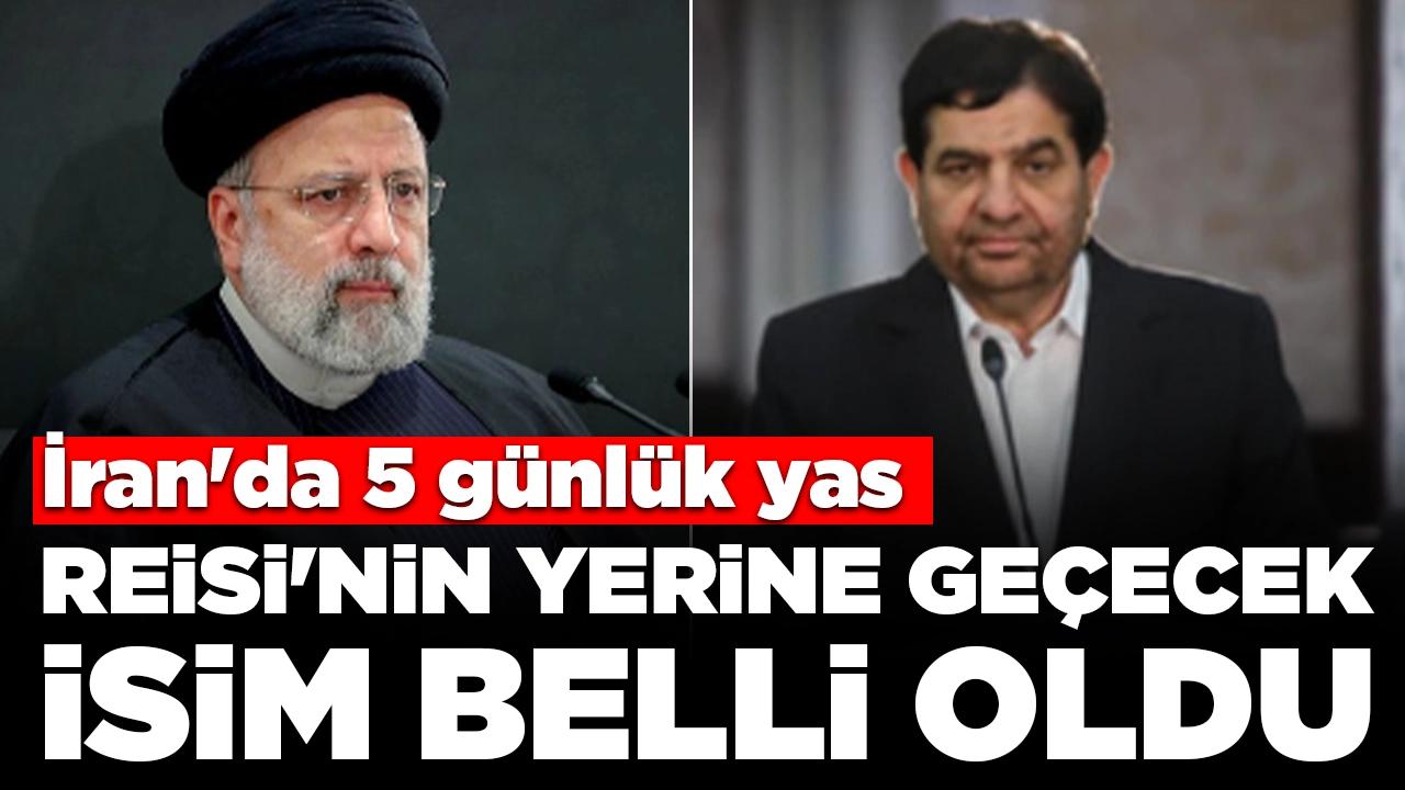 İran'da 5 günlük yas ilan edildi: Reisi'nin yerine geçecek isim belli oldu