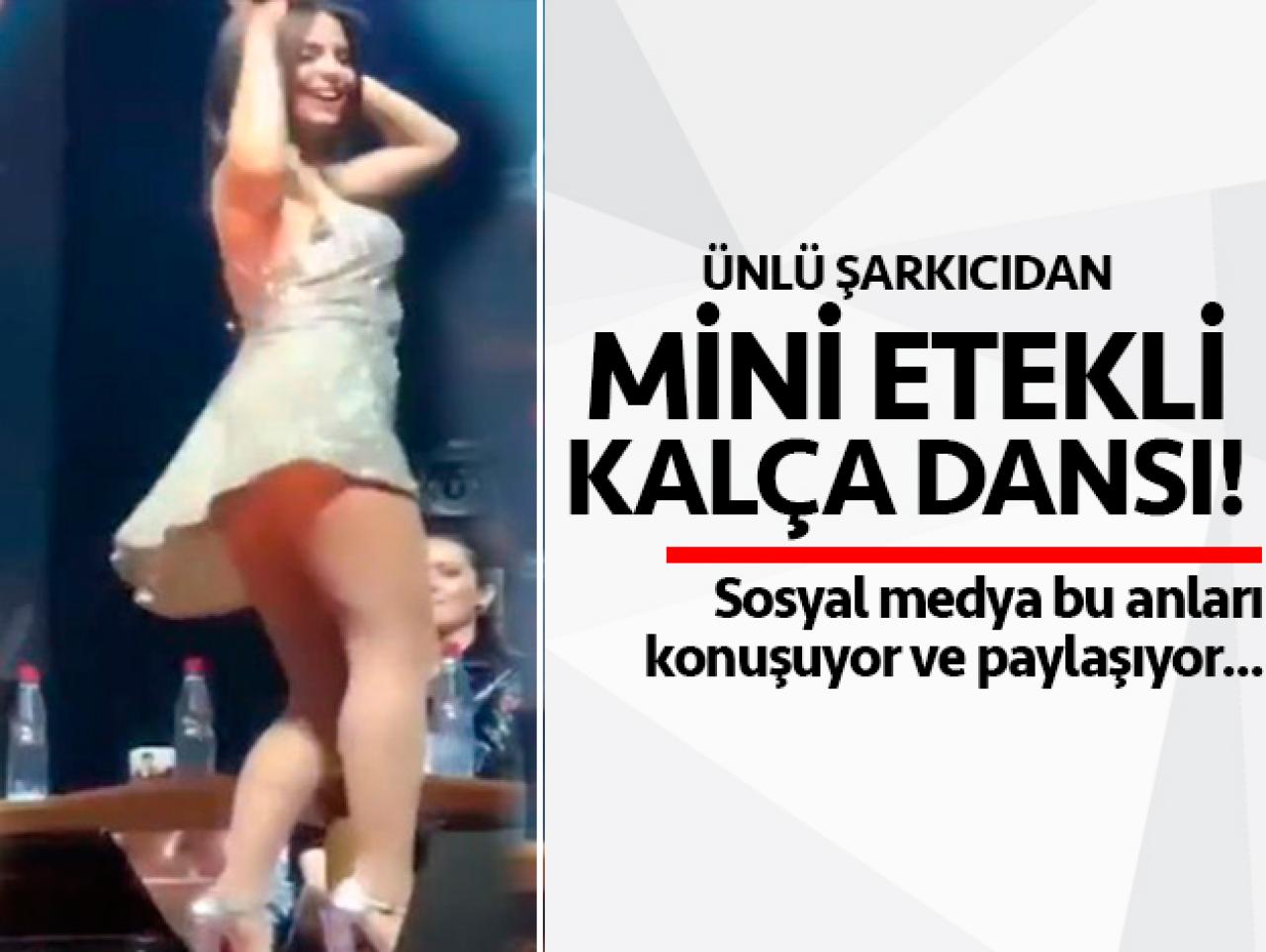 Simge'den Beyazıt Öztürk'ün programında yürek hoplatan kalça dansı