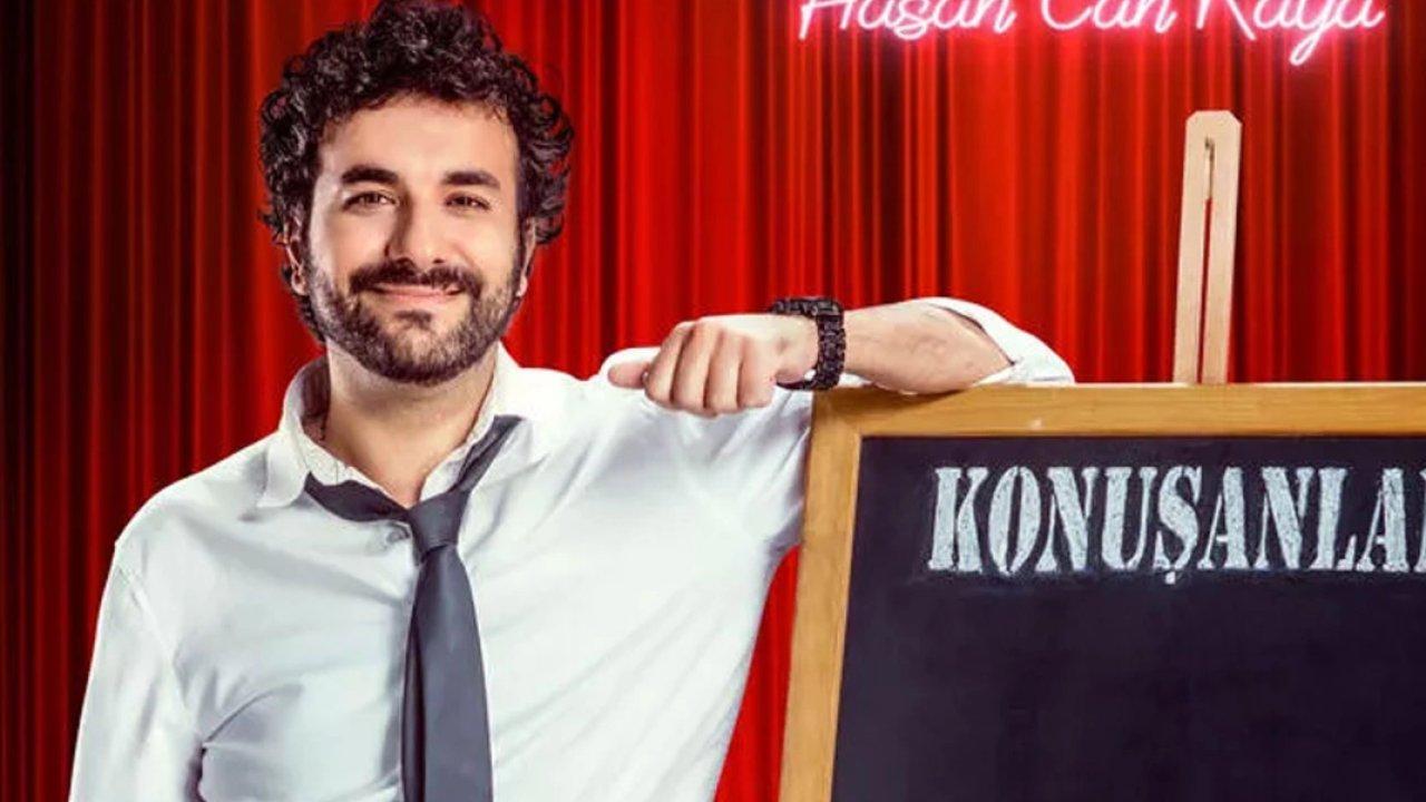 Hasan Can Kaya'nın programı Konuşanlar'da gülmekten kırıp geçiren anlar!