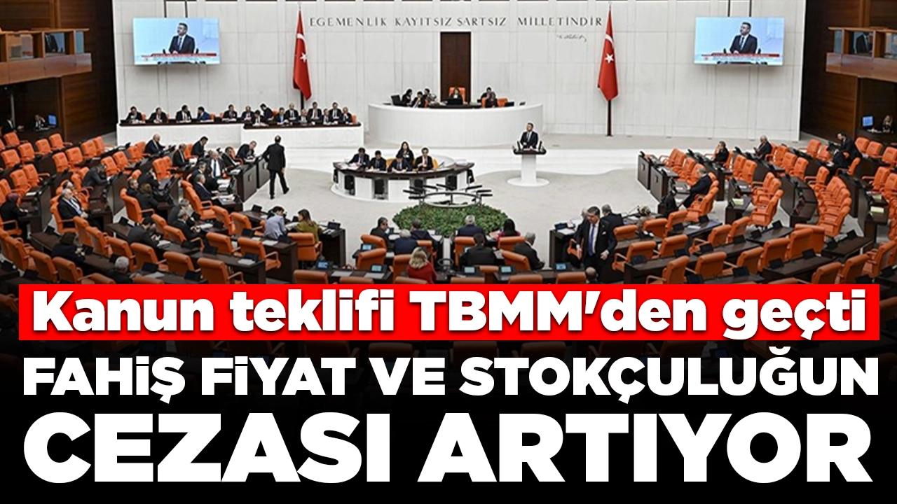 Fahiş fiyat ve stokçuluğa yüksek ceza geliyor: Kanun teklifi TBMM'den geçti