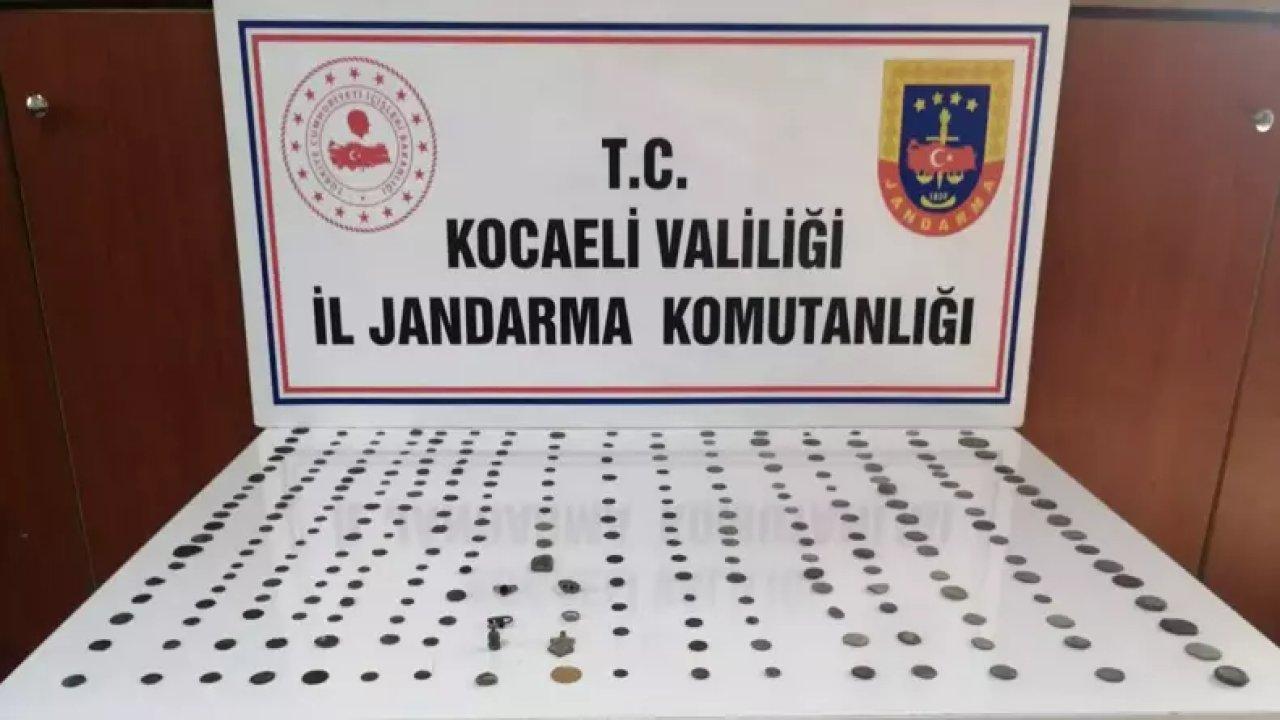 Kocaeli'de 260 parça tarihi eser ele geçirildi: 4 gözaltı