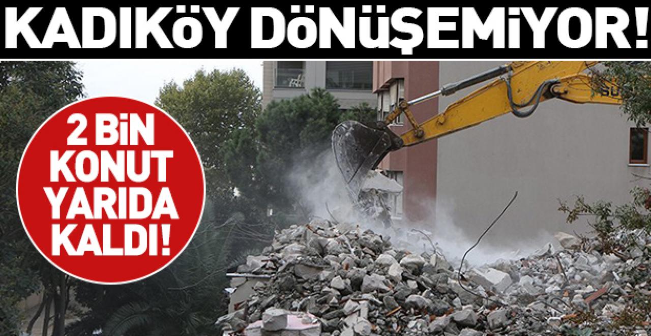 Bağdat Caddesi'nde dönüşüm sıkıntısı!