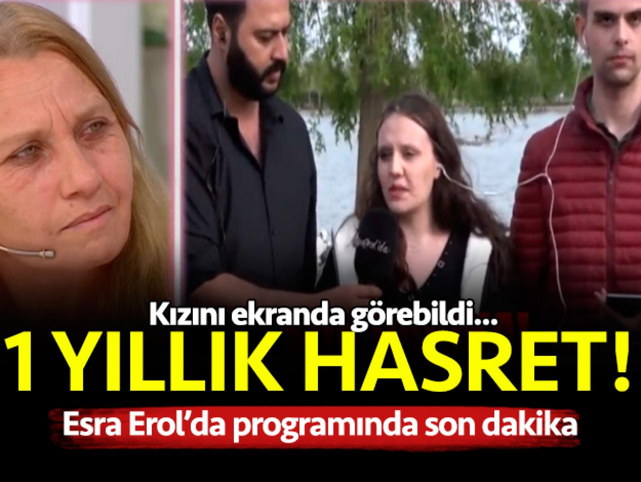 Esra Erol'da Nezahat Hanım kızı Kader Yüksel ve damadı Akın'ı gördü