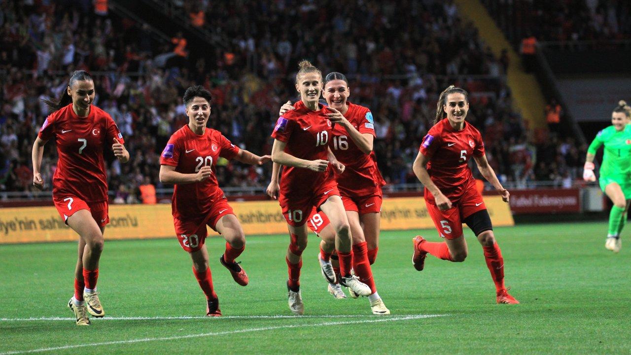 A Milli Kadın Futbol Takımı, Azerbaycan'ı 1-0 mağlup etti