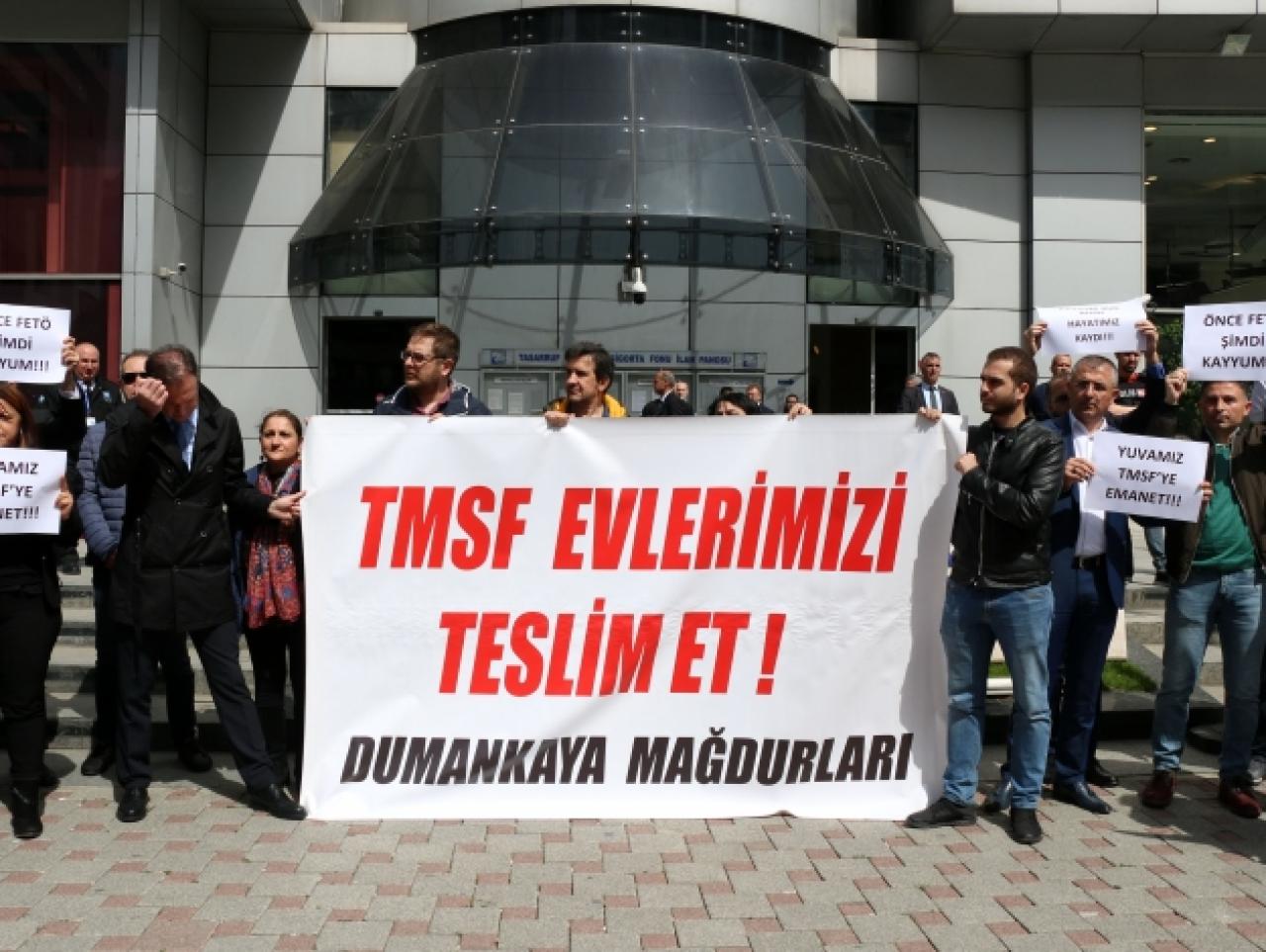 Konut mağdurları TMSF'ye seslendi