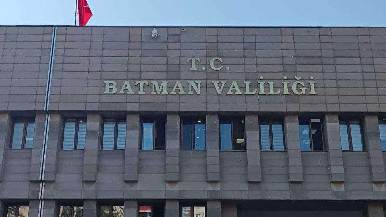 Batman’daki eylem yasağı 7 güne çıkarıldı