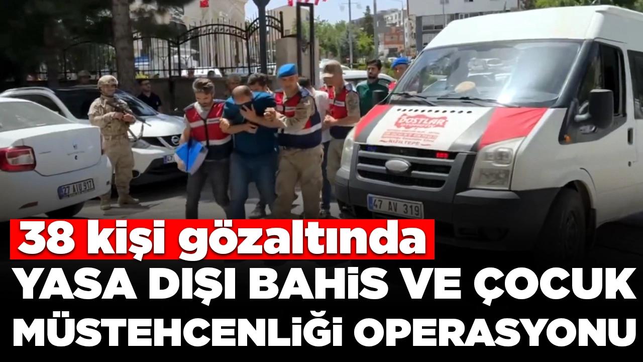 Bakan Yerlikaya paylaştı...19 ilde yasa dışı bahis ve çocuk müstehcenliği operasyonu: 38 kişi gözaltına alındı