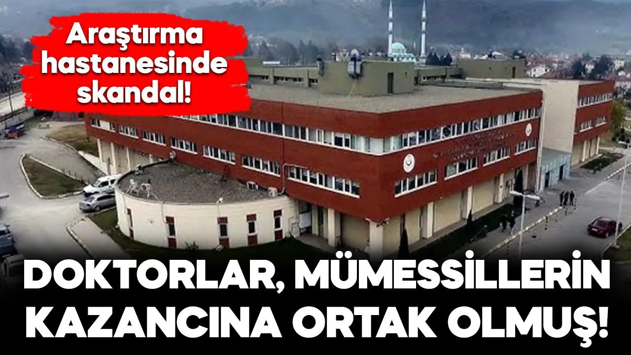 Hastanede skandal! Doktorlar, mümessilin kazancına ortak olmuş!