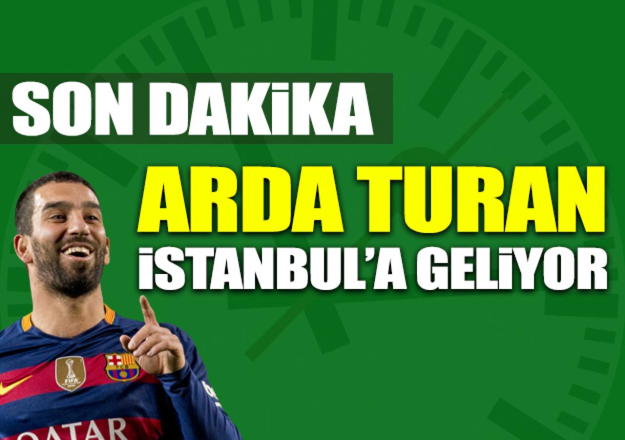 Arda Turan İstanbul'a geliyor