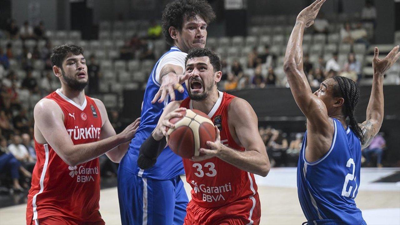 A Milli Erkek Basketbol Takımı, hazırlık maçında Filipinler'i yendi