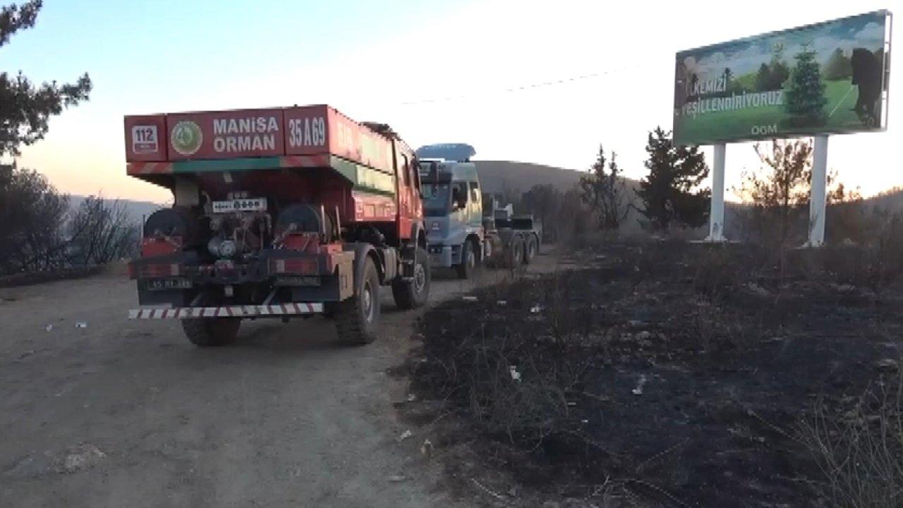 Selçuk'taki orman yangını Kuşadası'na da sıçradı