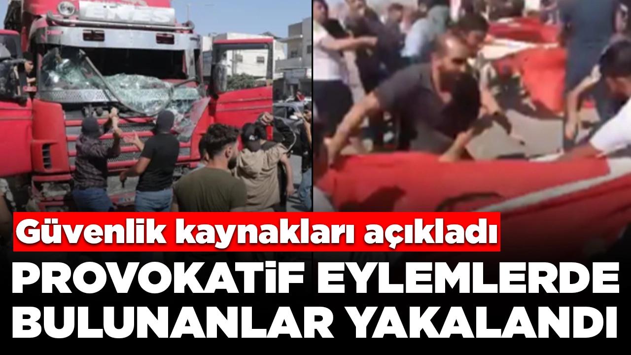 Güvenlik kaynakları açıkladı: Provokatif eylemlerde bulunanlar yakalandı