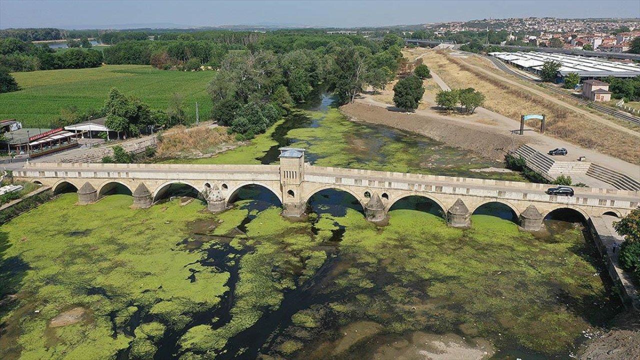 Tunca Nehri'nde kuraklık tehlikesi!