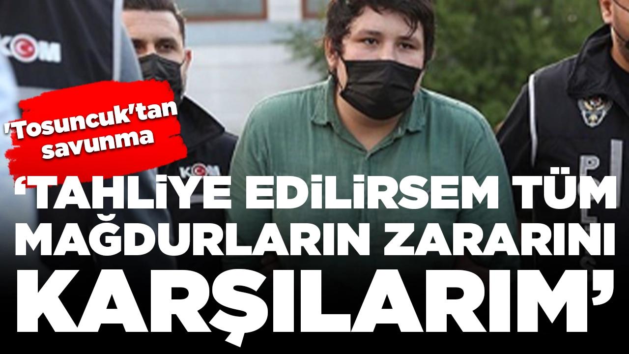 Çiftlik Bank davasında savunma yapan 'Tosuncuk': 'Eğer tahliye edilirsem tüm mağdurların zararını karşılarım'