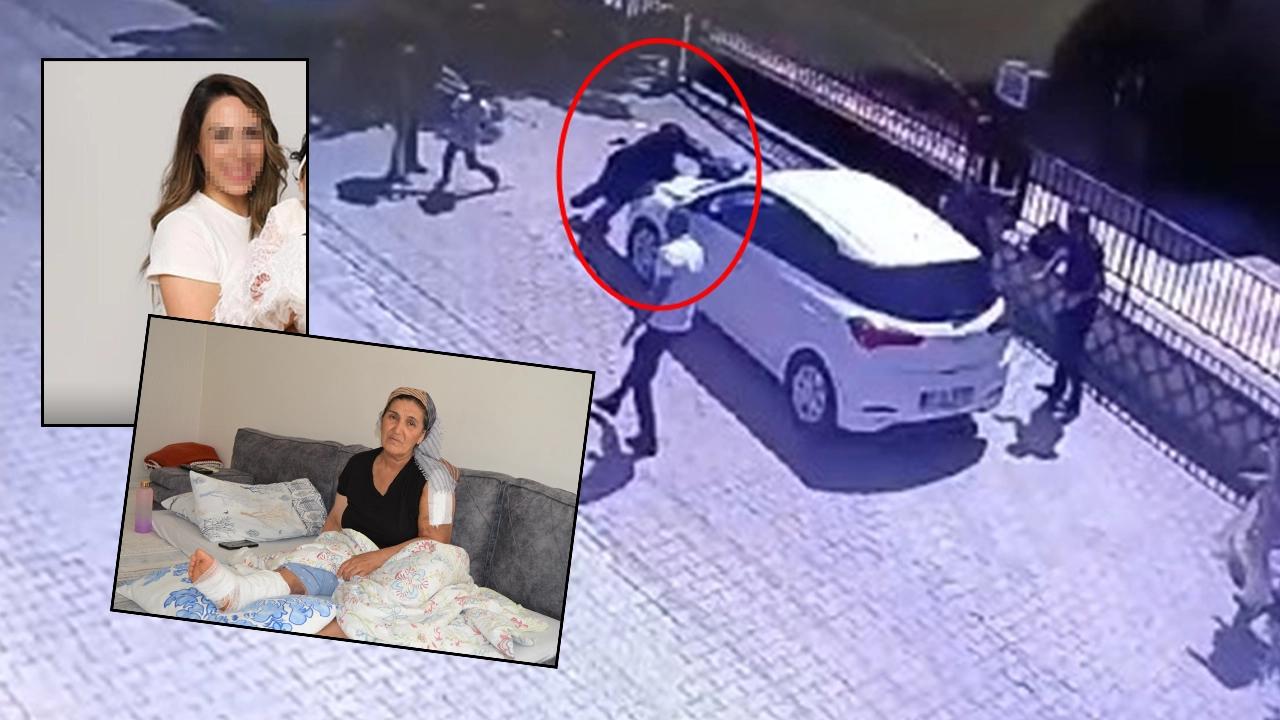 Gelin dehşet saçtı: Kayınvalidesini dövdü, otomobiliyle ezmeye çalıştı