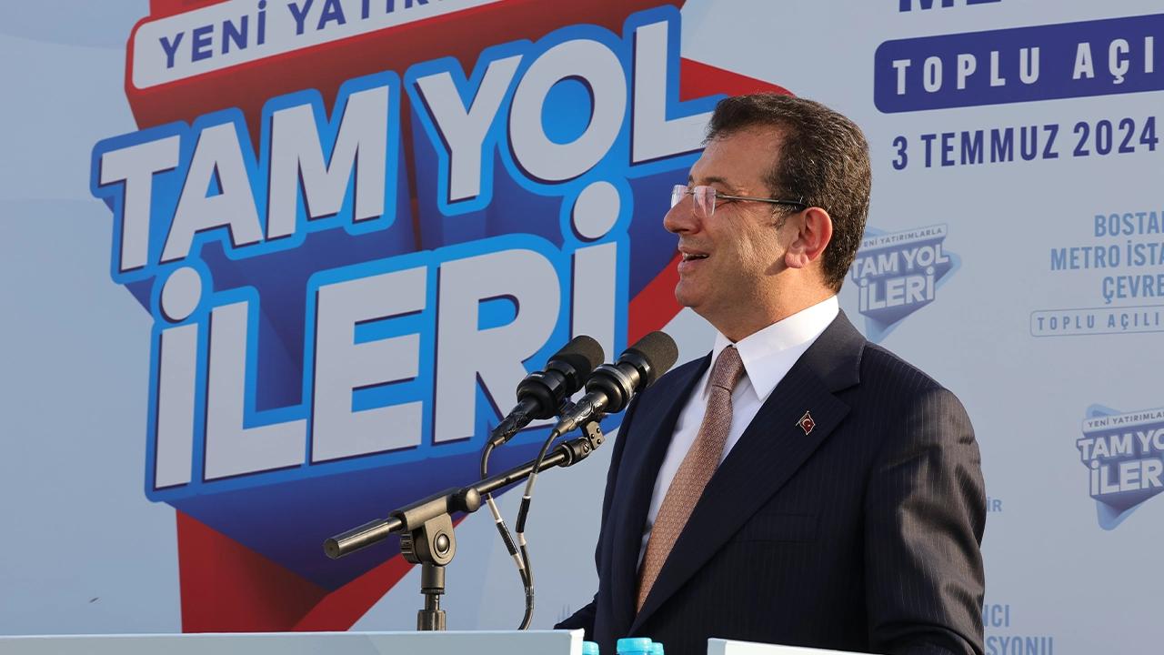 Ekrem İmamoğlu: Yeşil alanı ranta teslim etmeyiz!