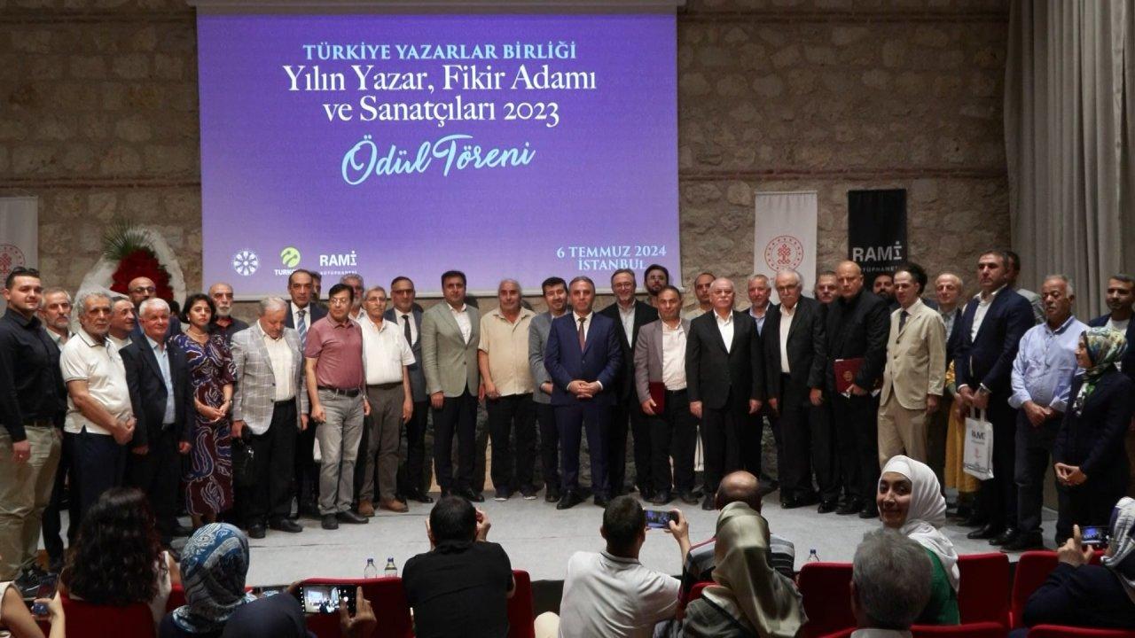 'Yılın Yazar, Fikir Adamı ve Sanatçıları 2023 Ödülleri' sahiplerini buldu