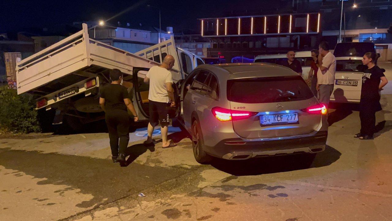 Bursa'da trafik kazası: 3 kişi yaralandı