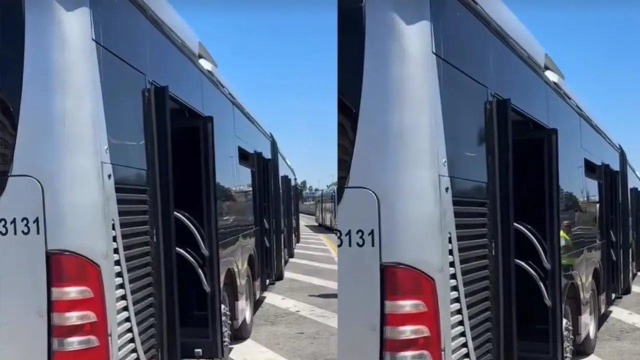 İstanbul'da metrobüs arızası! Yolcular araçtan hızla indirildi